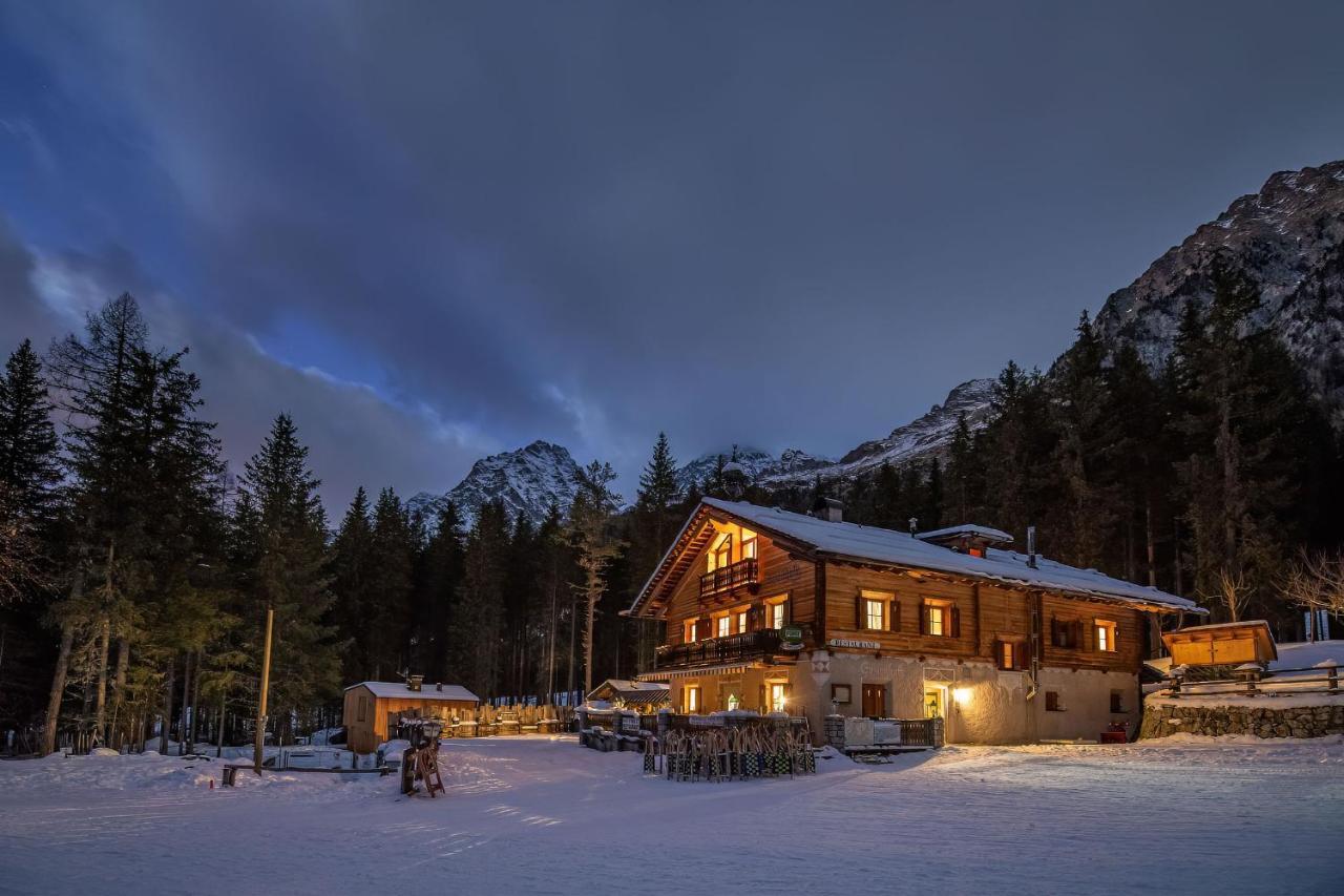 Vila Enzianhuette San Giuseppe in Anterselva Exteriér fotografie