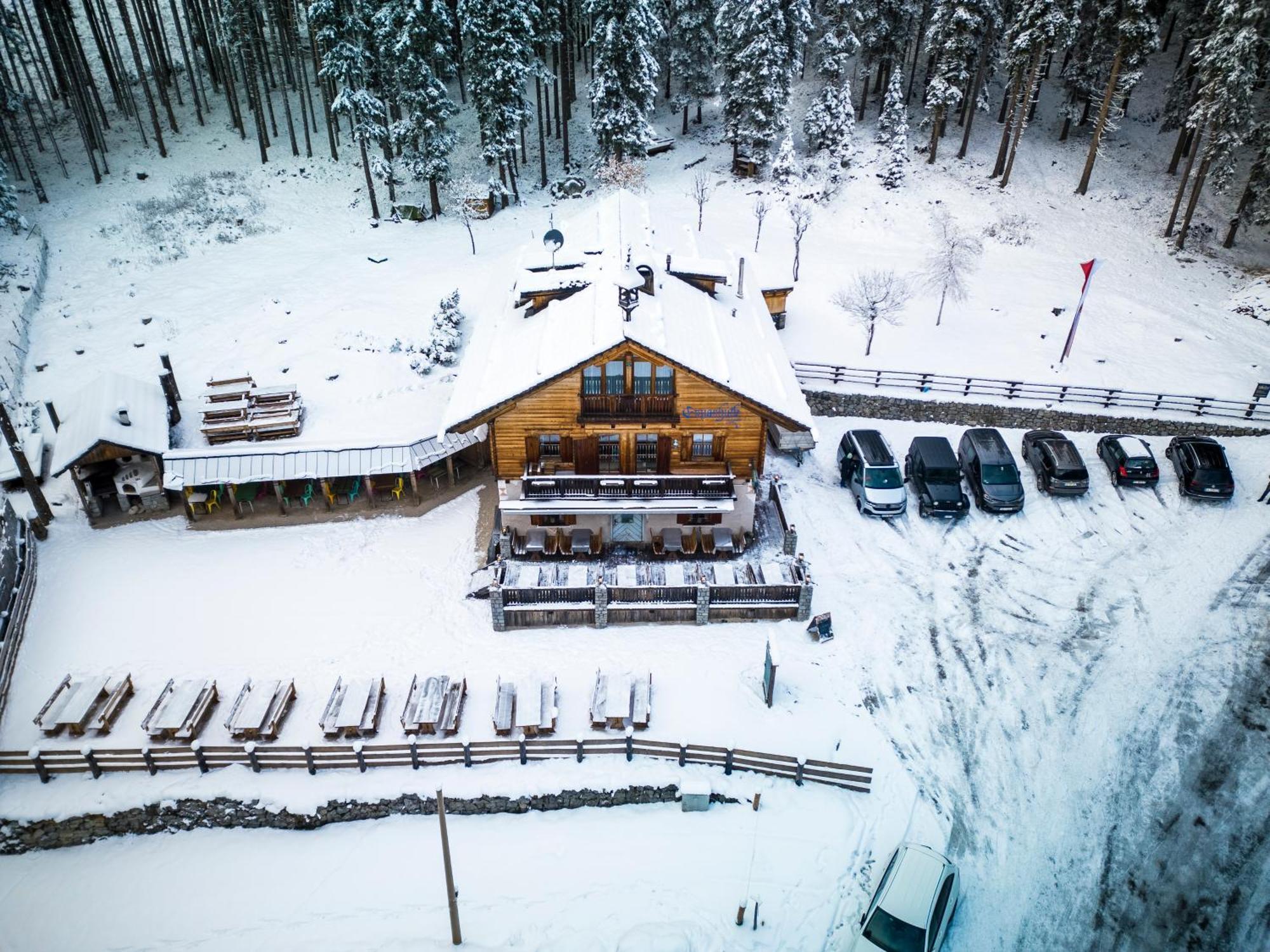 Vila Enzianhuette San Giuseppe in Anterselva Exteriér fotografie