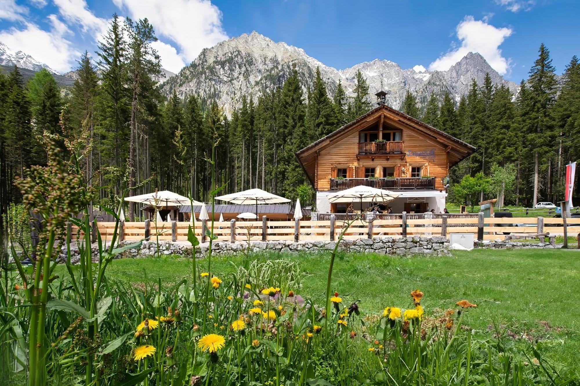Vila Enzianhuette San Giuseppe in Anterselva Exteriér fotografie